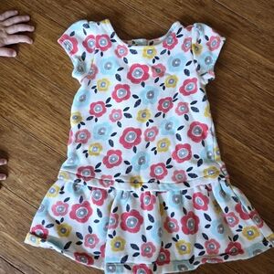 Gymboree Floral Dress - Pink, Yellow, Blue